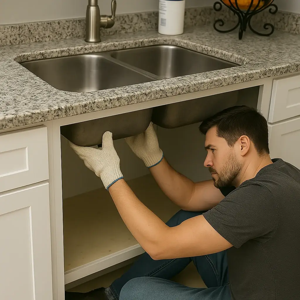 Sink reattachment